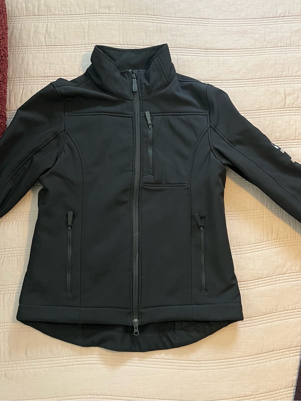Cinch Ladies Black Concealed Carry Bonded Jacket Utility Performance Pockets - Picture 5 of 12